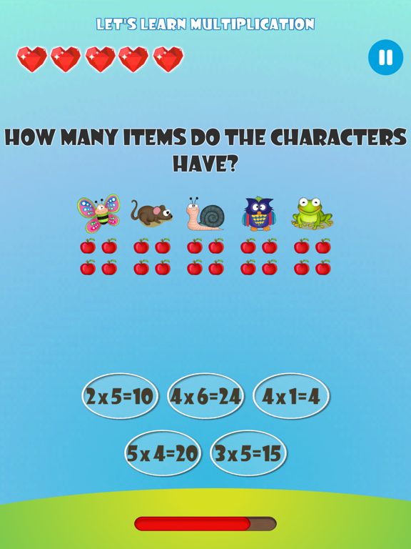 Let's Learn Multiplication Affiche