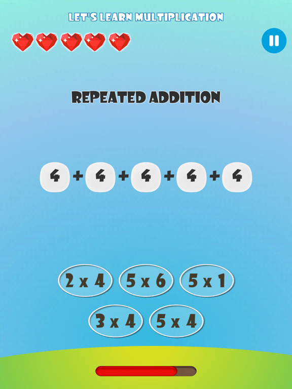 Let's Learn Multiplication Affiche
