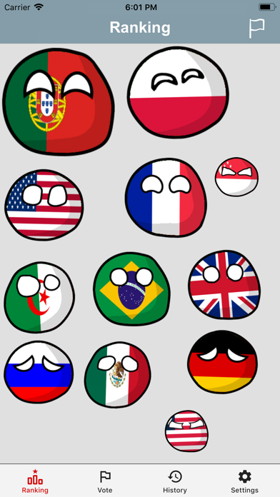 Flags War Plakat