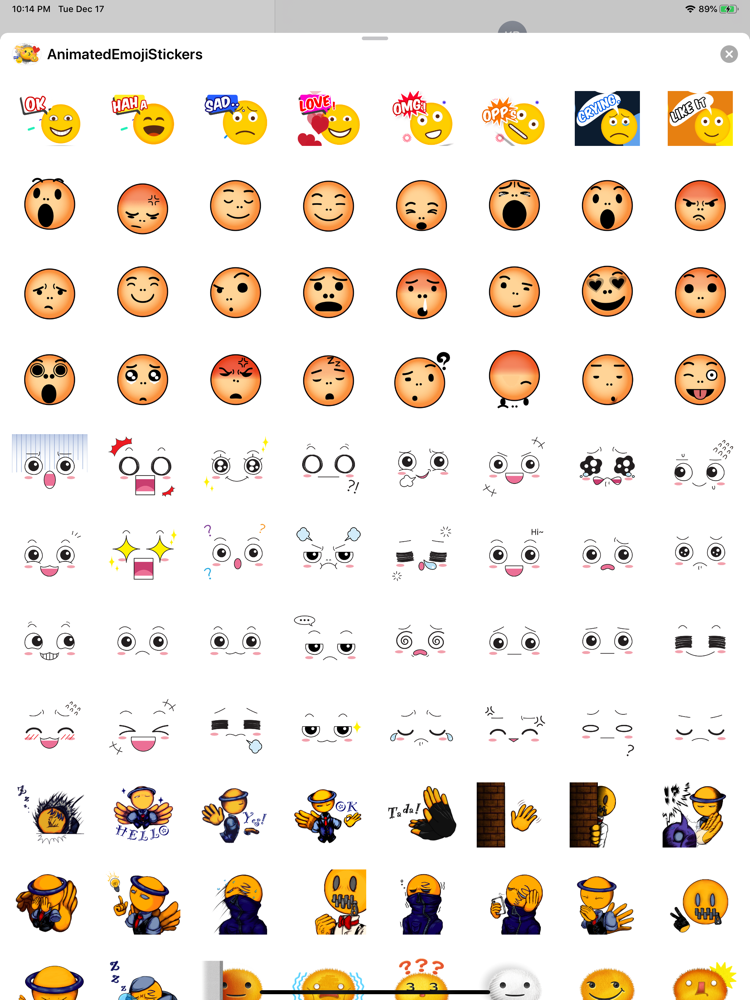 Animated Emojis and Stickers for iOS (iPhone/iPad) Latest Version at 0