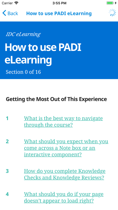 PADI Training poster