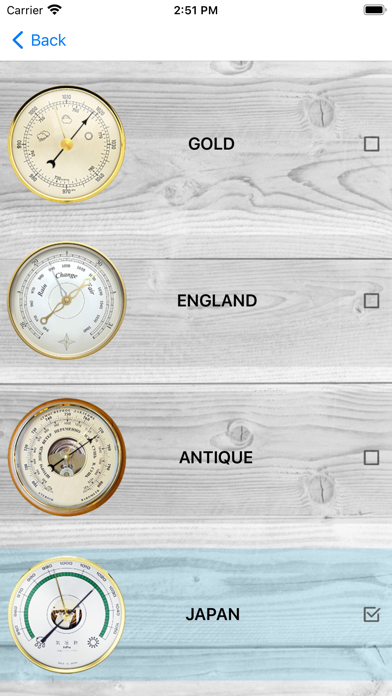 Professional Barometer poster