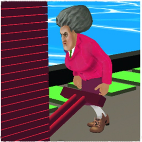 Granny Teacher Obby Color Game