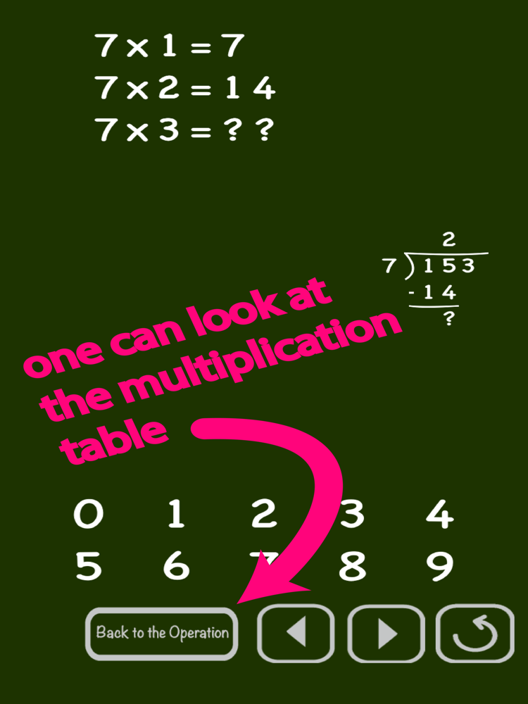Math Long Division poster