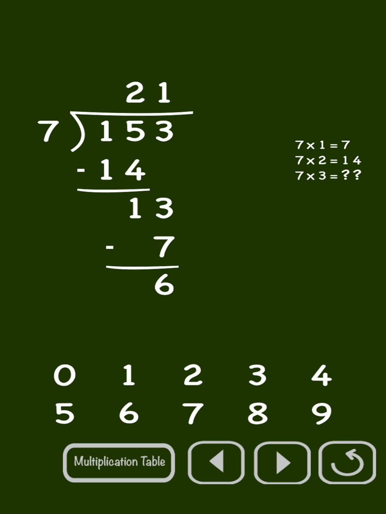 Math Long Division poster