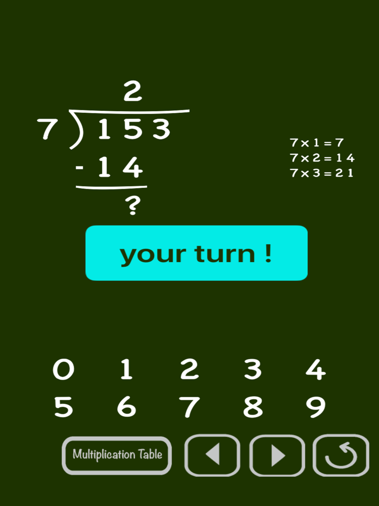 Math Long Division poster