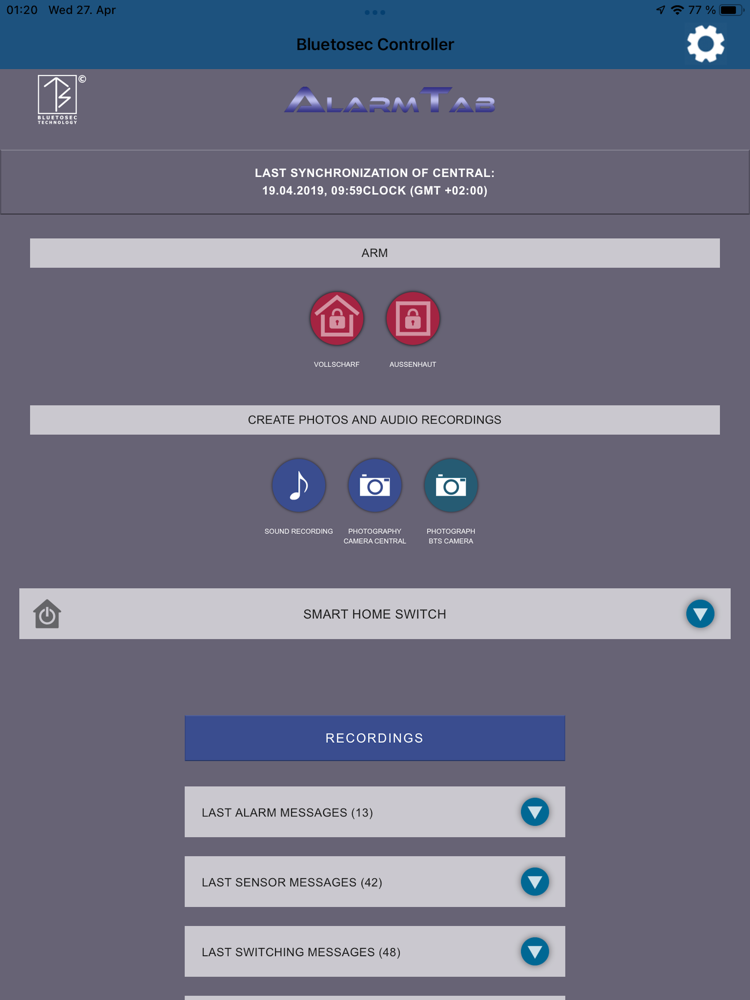 Bluetosec Controller poster