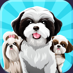 Shih Tzu Animated Dog Emojis