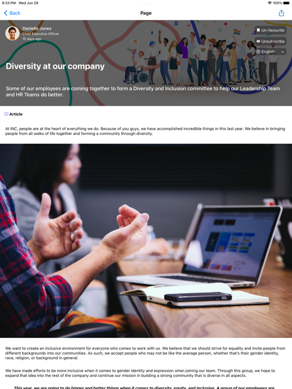 my intranet by Interact poster