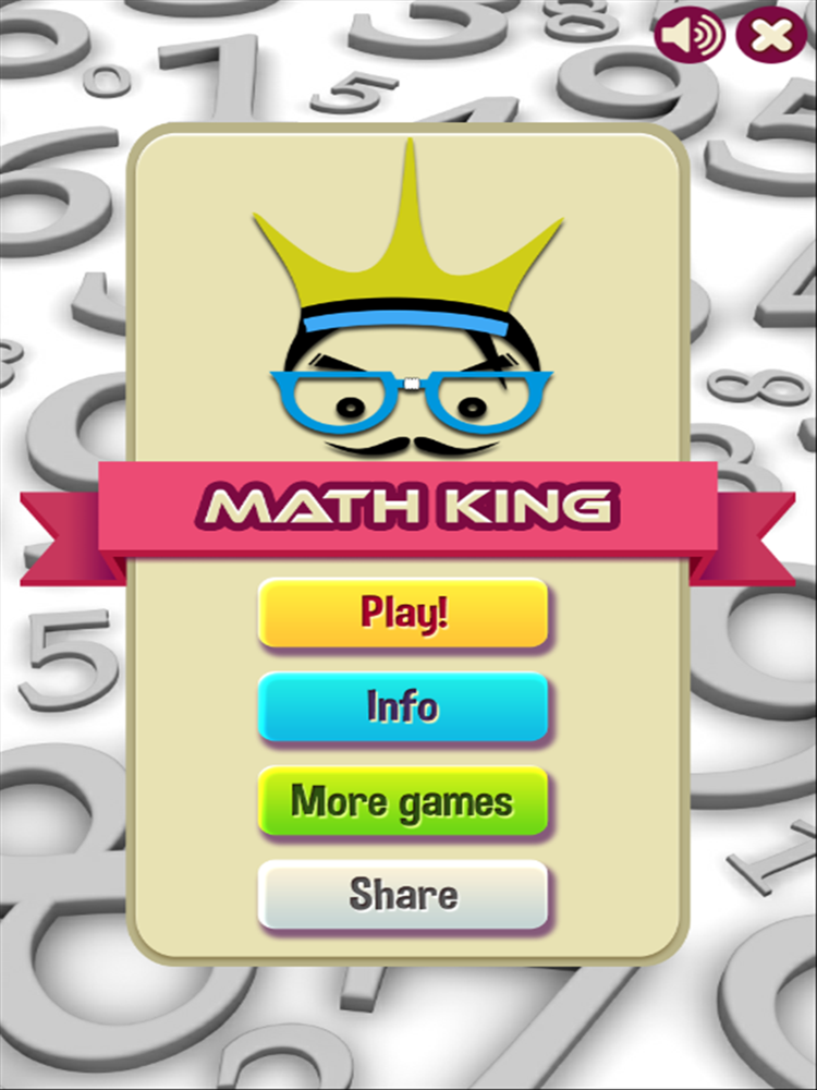 Math King poster