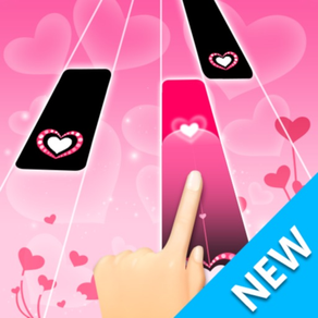 Pink Tiles: Piano Game