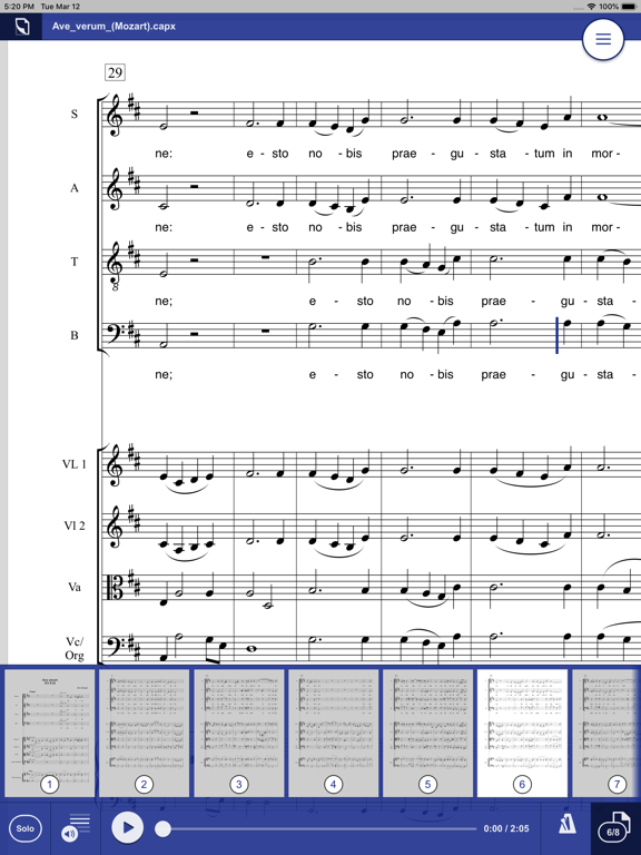 capella score reader poster