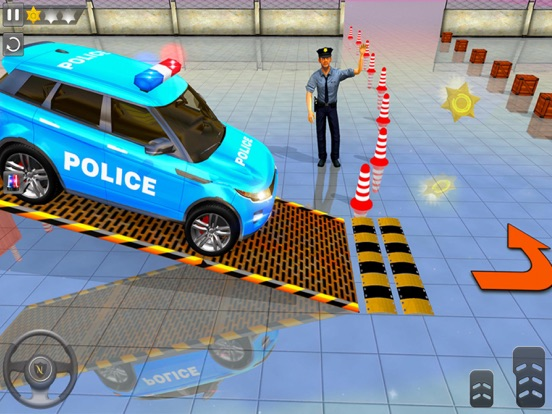 Advance Police Parking Game poster