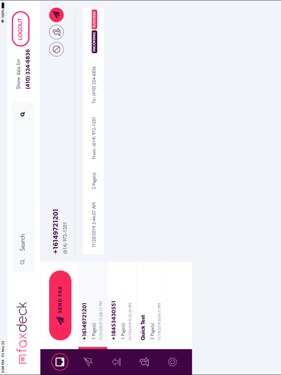 FaxDeck ポスター