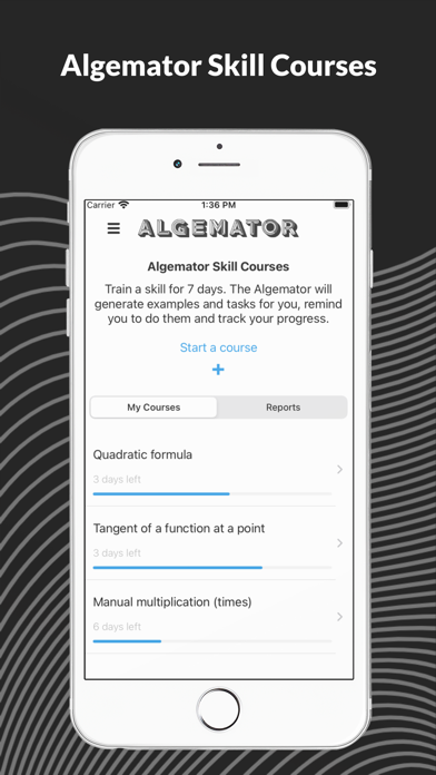 Algemator poster