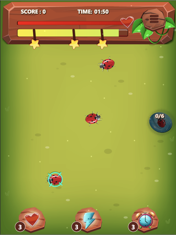 Bug Smasher Insect Game Affiche