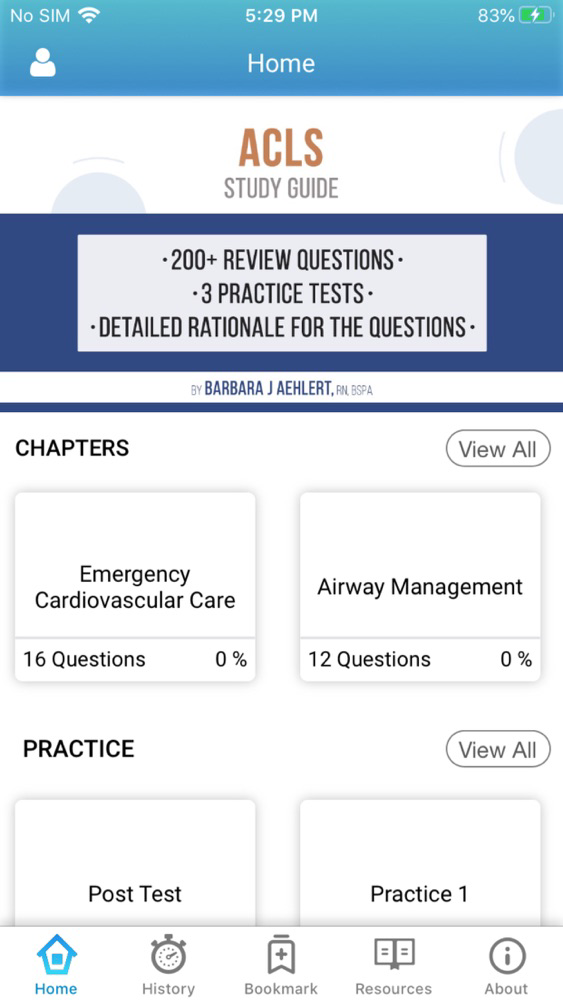 ACLS Study Guide poster