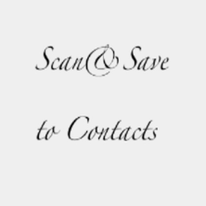 Scan&SaveContact