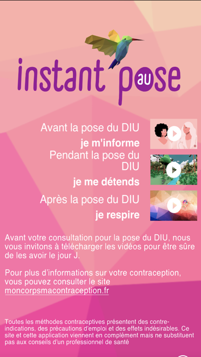 Instant Pause الملصق