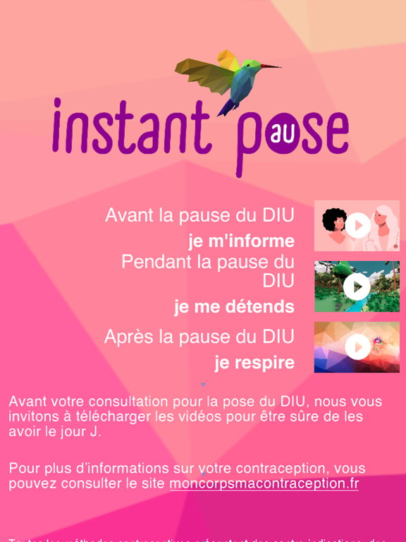 Instant Pause الملصق