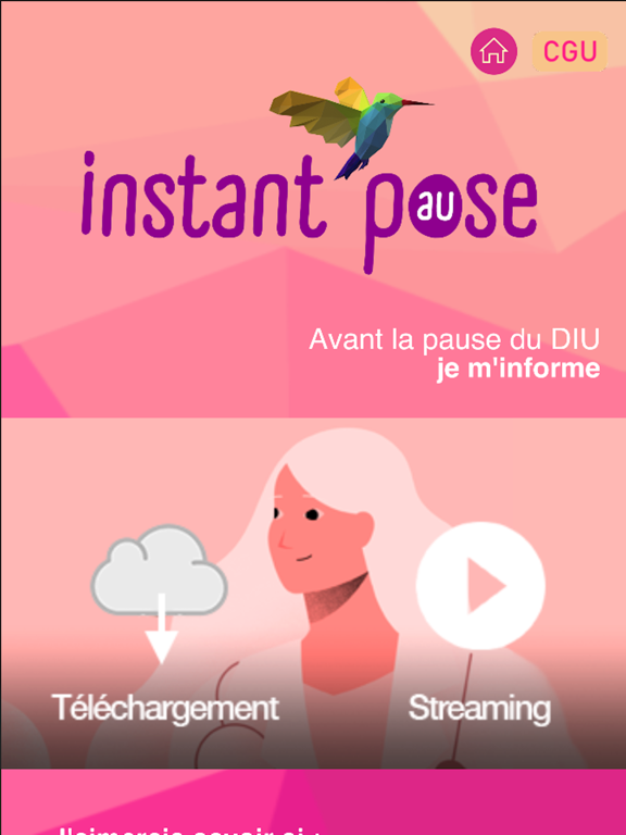 Instant Pause الملصق