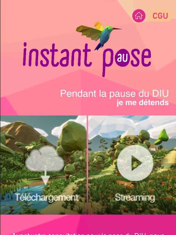 Instant Pause الملصق