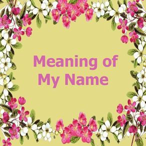 Meaning of My Name