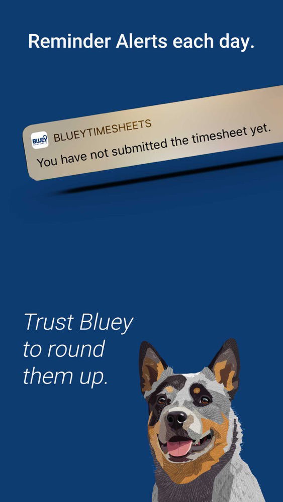 Bluey Timesheets for iOS (iPhone) Free Download at AppPure