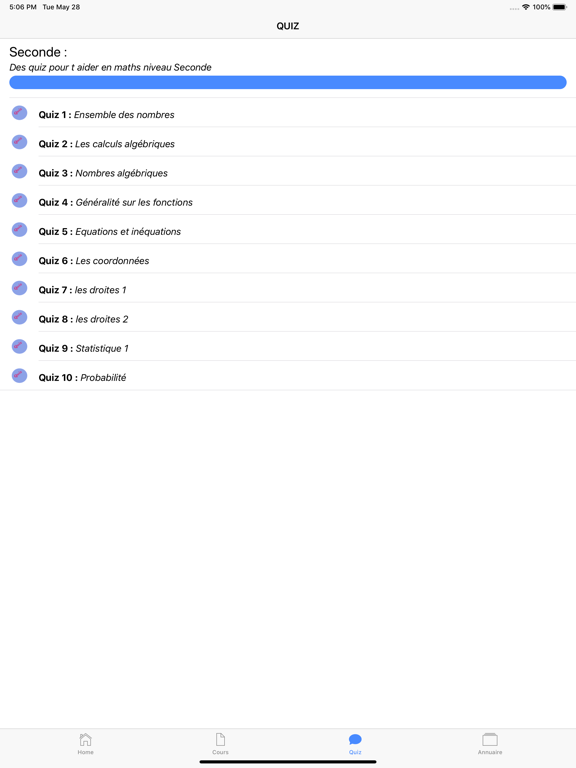 Maths Seconde ES poster