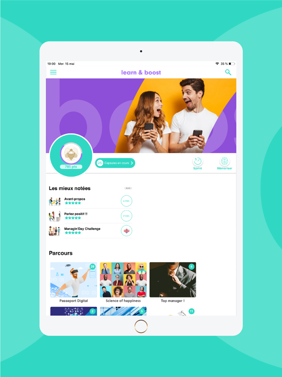 Learn & Boost poster