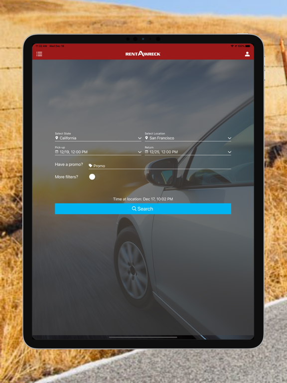 RentAWreck Car Rental for iOS (iPhone/iPad/iPod touch) Free
