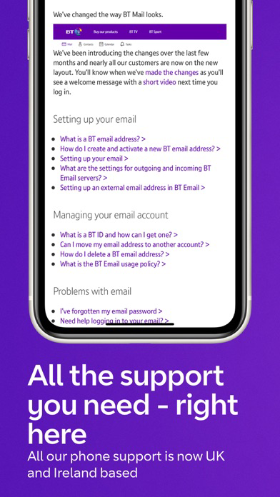 BT Email poster