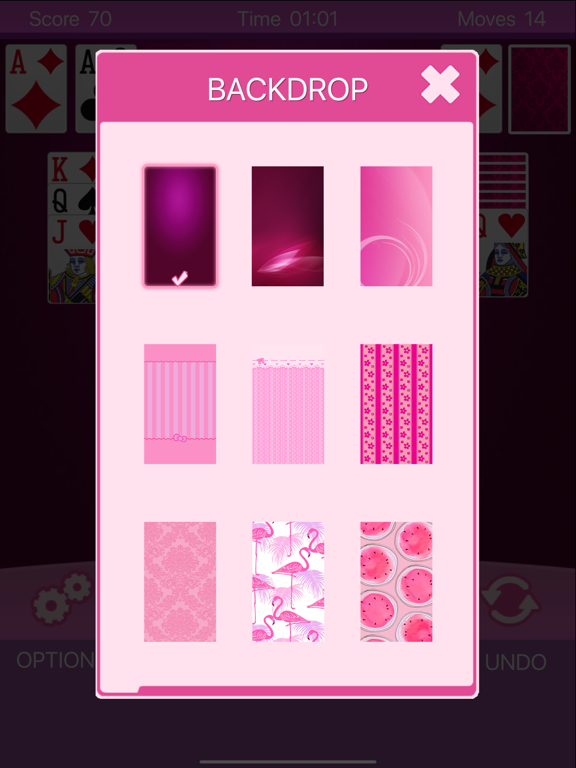 Pink Solitaire poster