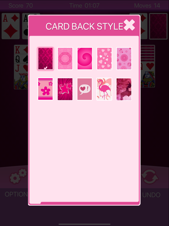 Pink Solitaire poster