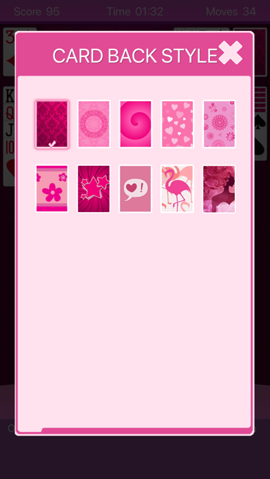 Pink Solitaire poster