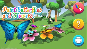 AR Butterflies and Flower Lite
