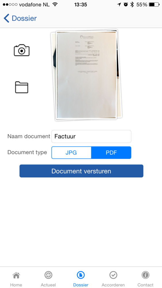 Flex-app الملصق
