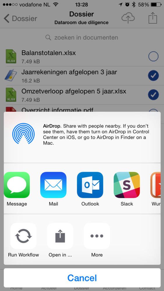 Flex-app الملصق