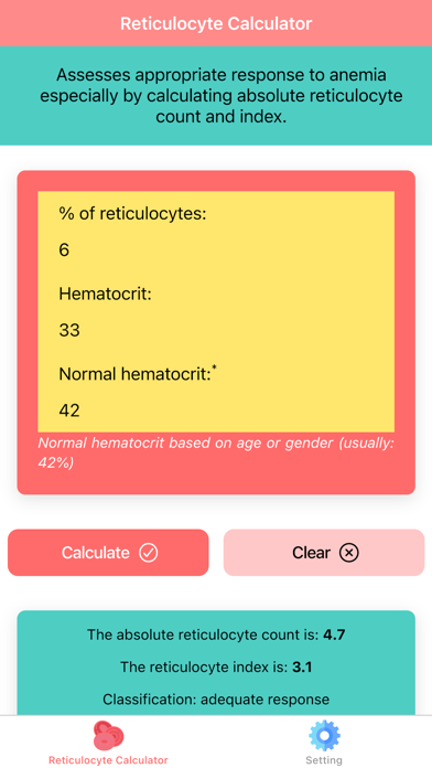 Absolute Reticulocyte Count for iOS (iPhone/iPad) - Free Download at ...