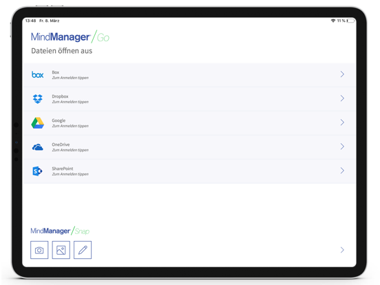 MindManager Go Plakat