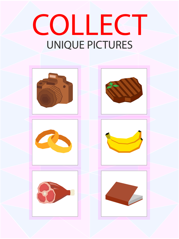 Poly artwork puzzle poster
