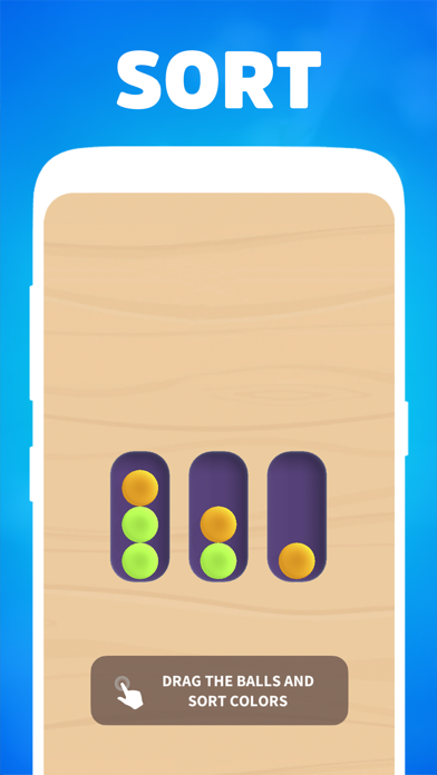 Sort Voyage: Ball sorter poster