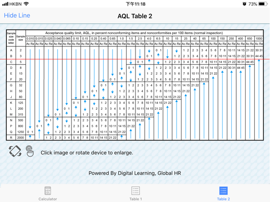 AQL Calculator 포스터