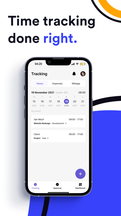 TimeChimp - Time Tracking poster