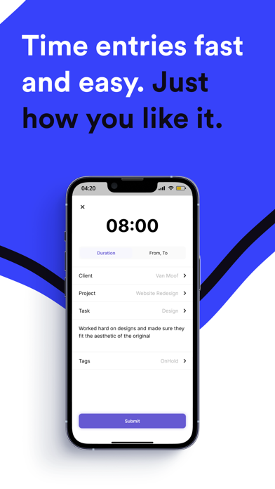 TimeChimp - Time Tracking poster