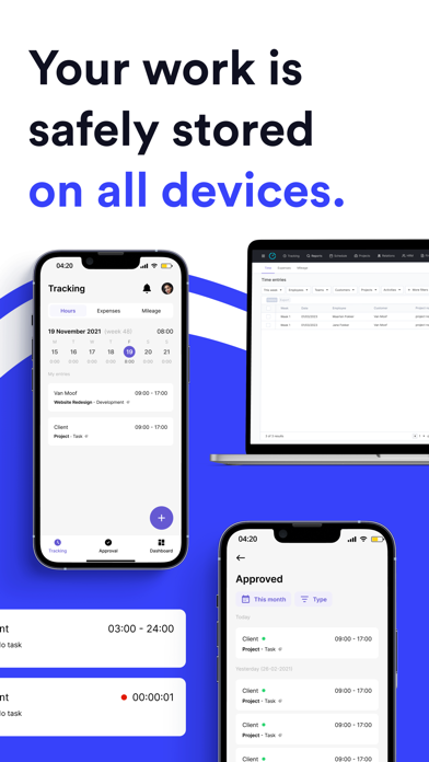 TimeChimp - Time Tracking poster