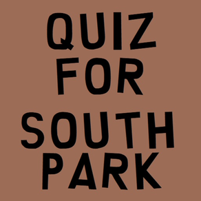 Quiz For South Park