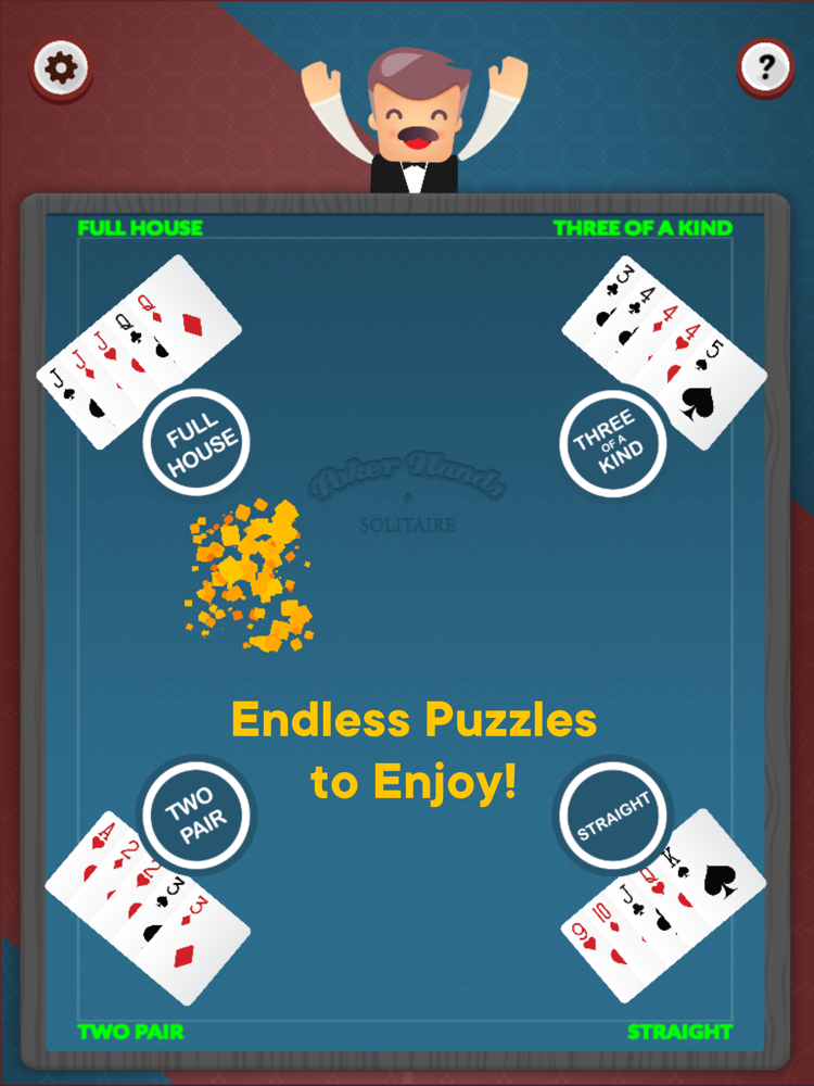 Poker Hands Solitaire! poster