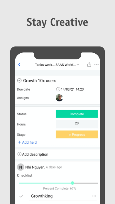 Taggo: Work Management poster