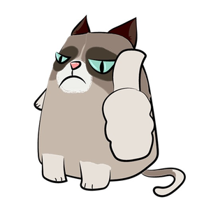 Cute Grumpy Cat